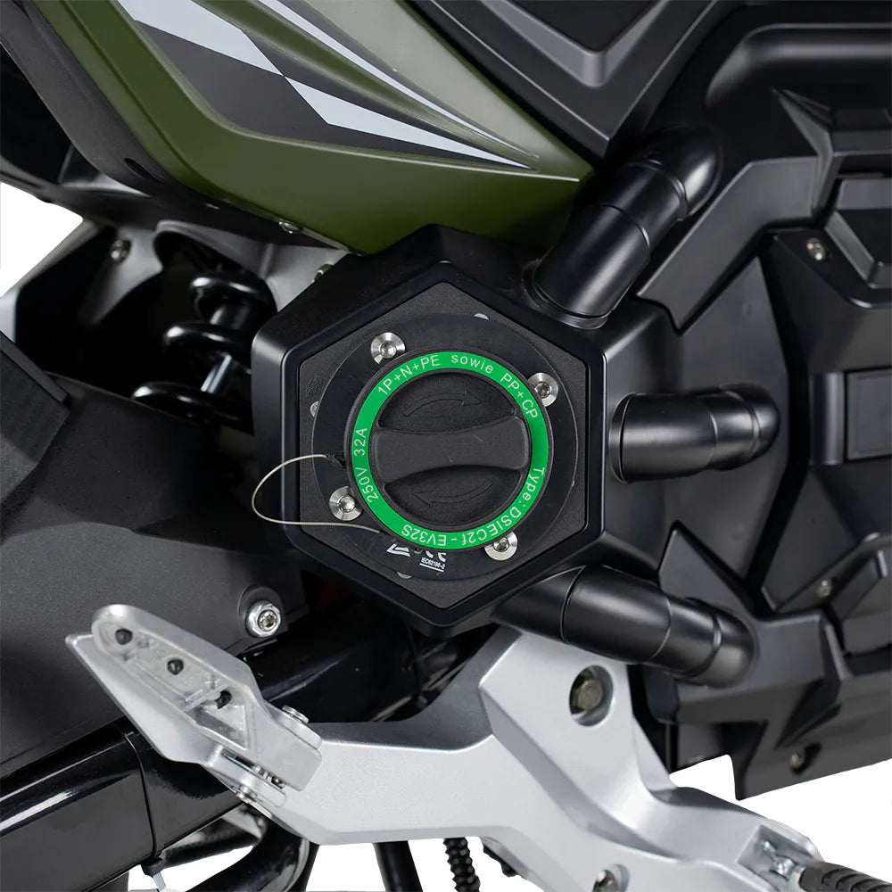 E-Motorrad ODIN 3.0 PRO max.12kW 120Ah-Li-Ion 125ccm e-scooter e-roller