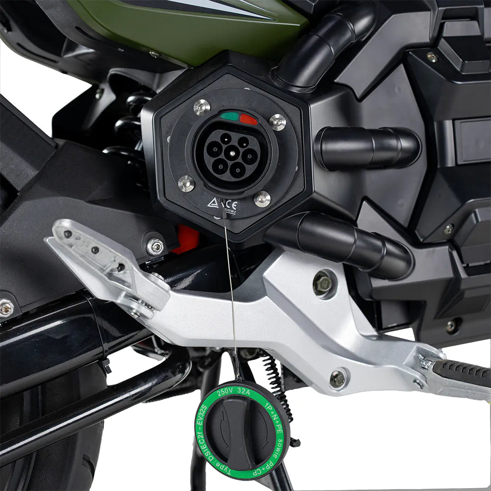 E-Motorrad ODIN 3.0 PRO max.12kW 120Ah-Li-Ion 125ccm e-scooter e-roller