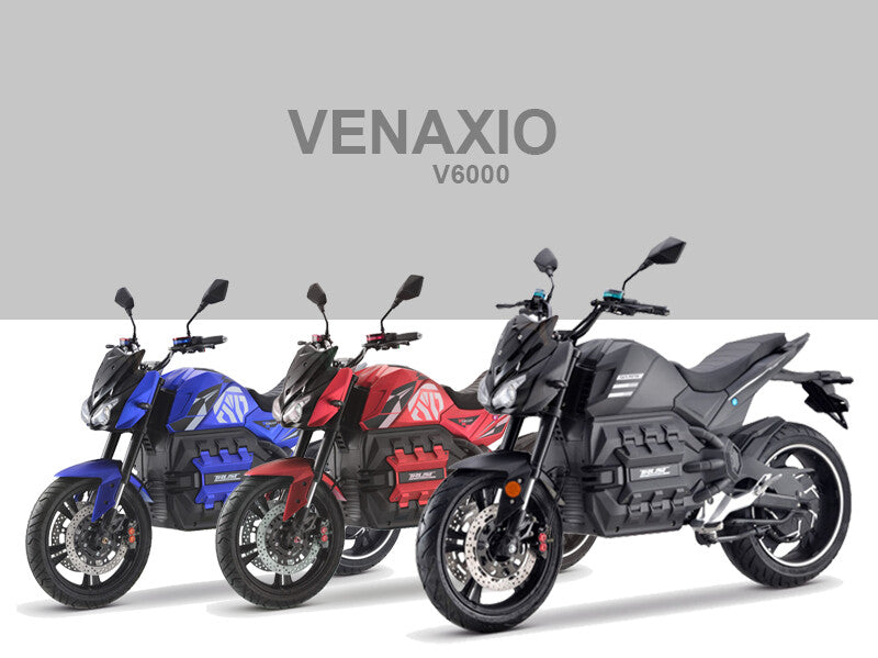 VENAXIO V6000 (ODIN 2.0 update) E-Motorrad max.8kW 100Ah-Li-Ion 125ccm