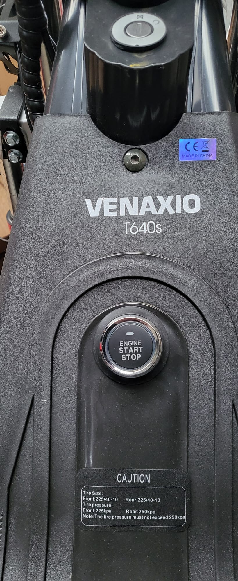 VENAXIO T640s (cp7 update) E-Roller max.5kW 25-50km/h 25-55Ah-Li-Ion TRIKE mit neigbarer Achse